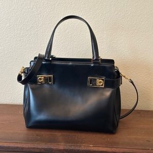 Ferragamo Small Gancini Tote